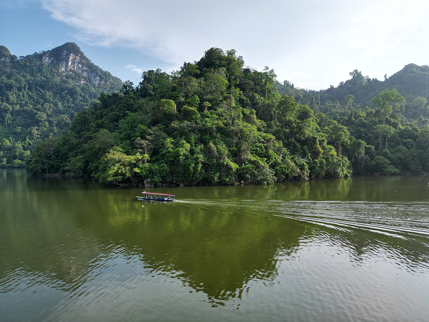 Ba Be National Park in Spring