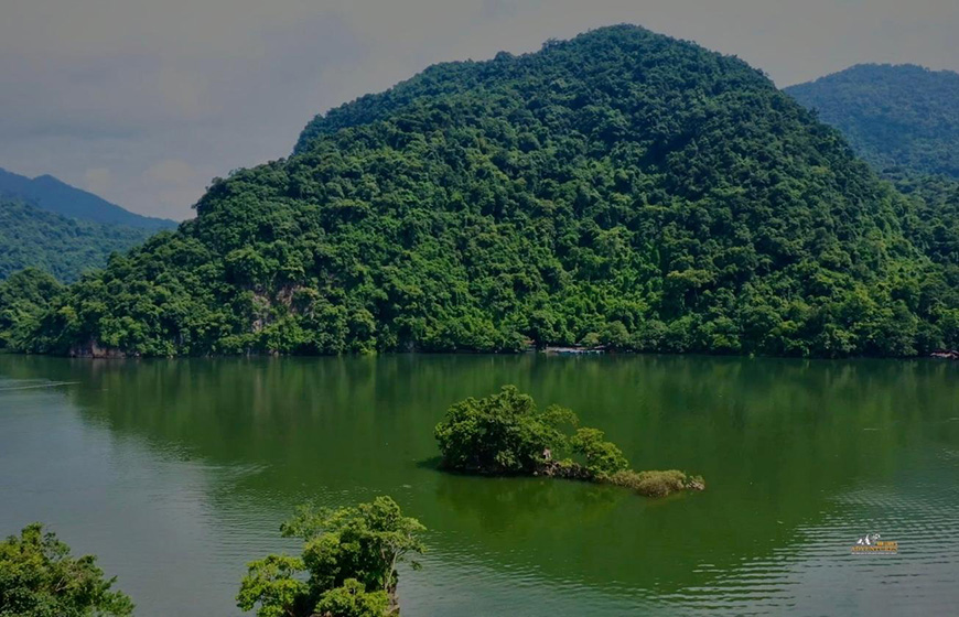 The Widow's Island of Ba Bể Lake